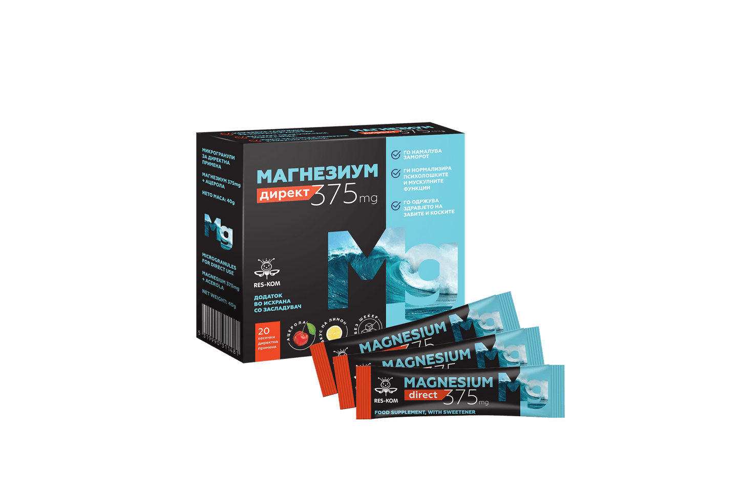 FELIX VITA Магнезиум 375Мг + Ацерола 160Гр - My Store