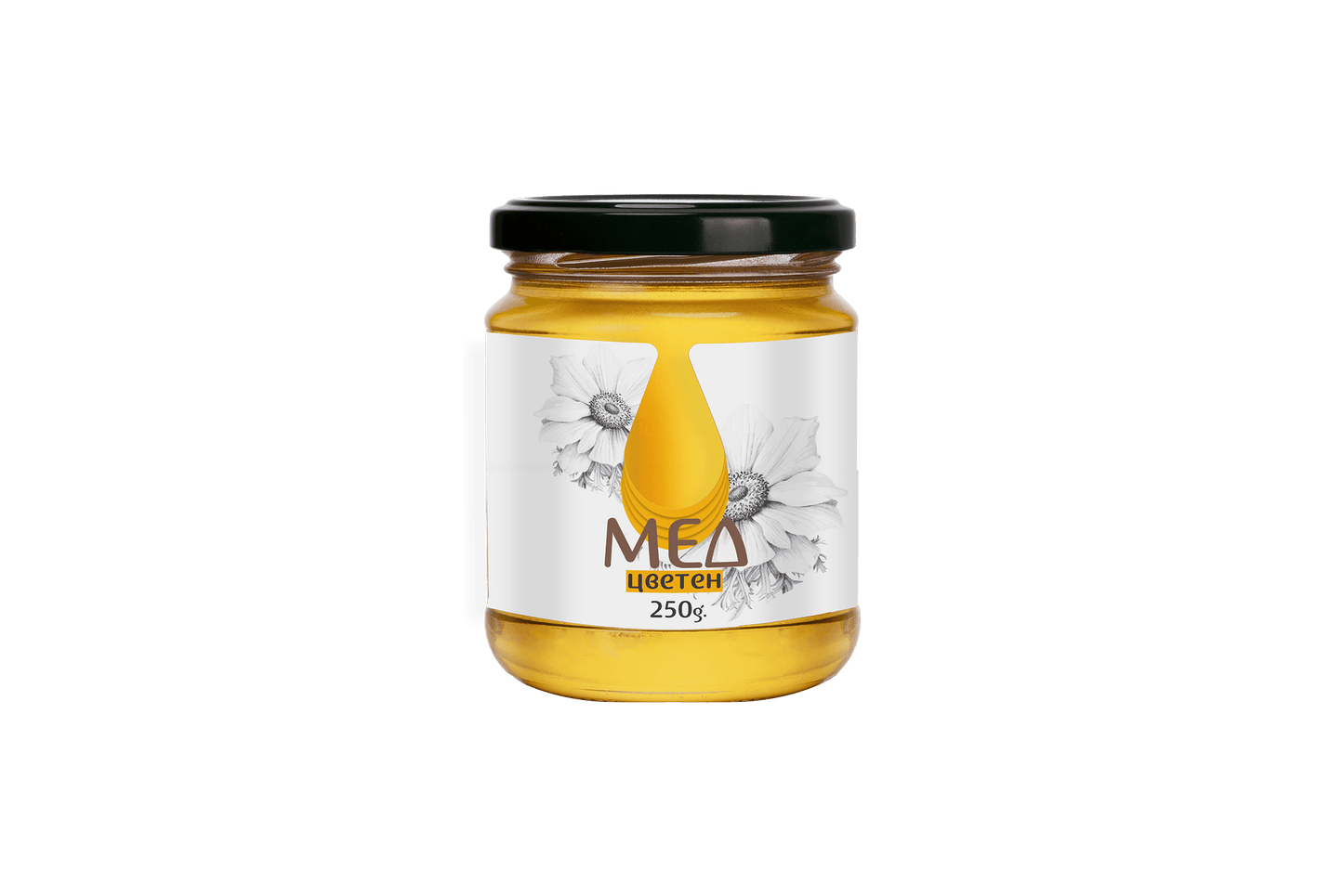 Мед цветен 250г - My Store